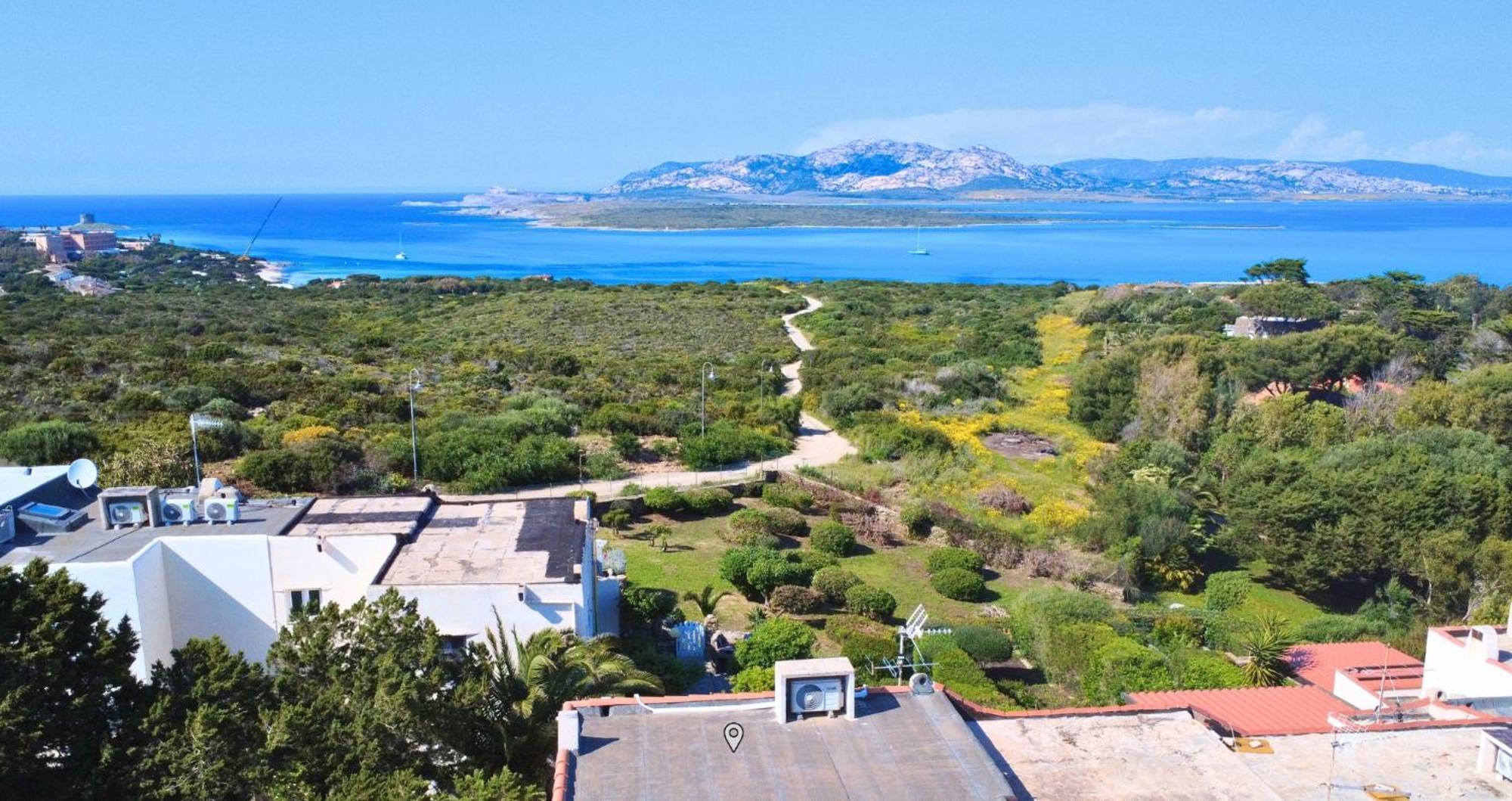 Вилла Panorama Sul Mare Стинтино Экстерьер фото