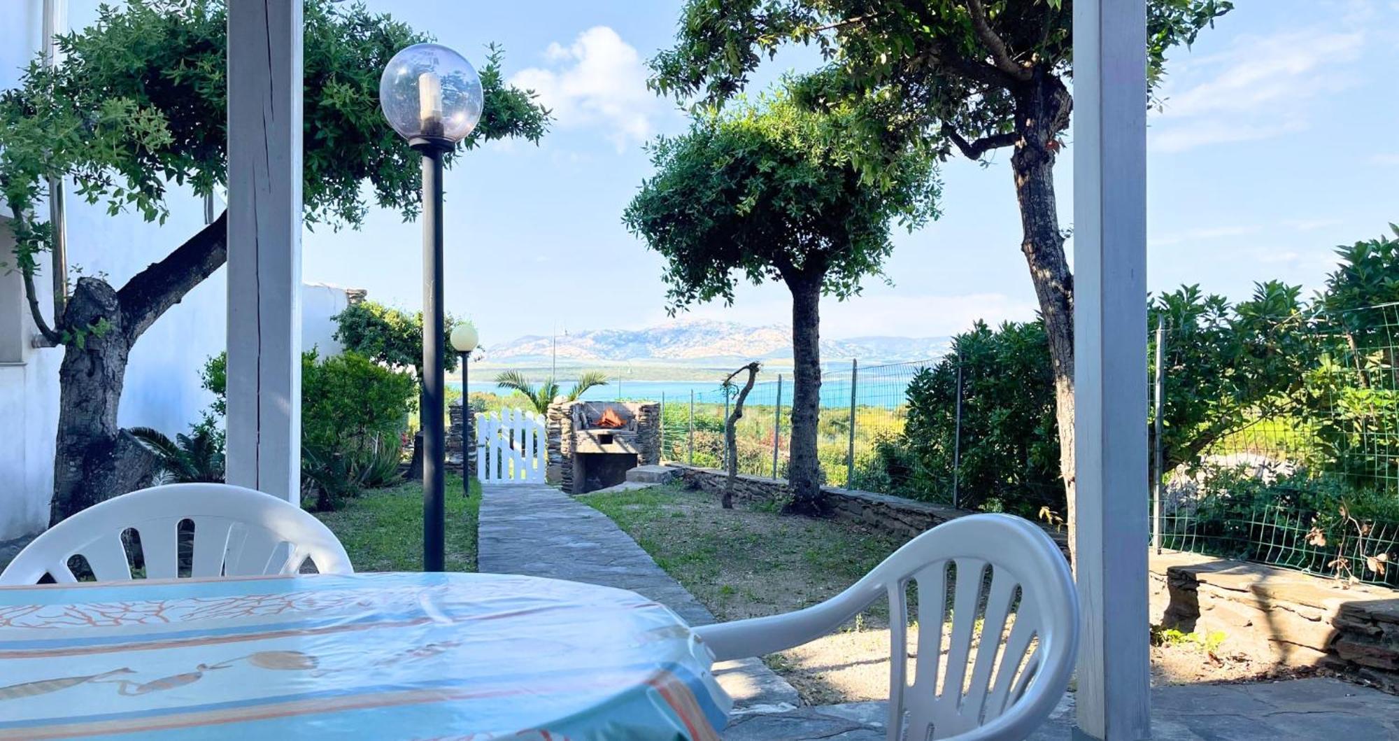 Вилла Panorama Sul Mare Стинтино Экстерьер фото